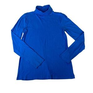 JCREW woman’s turtleneck blue